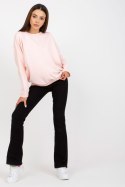 Bluza Damska Model RV-BL-8080.56 Light Pink - Rue Paris Rue Paris Bluza Damska Model RV-BL-8080.56 Light Pink - Rue Paris Rue Paris