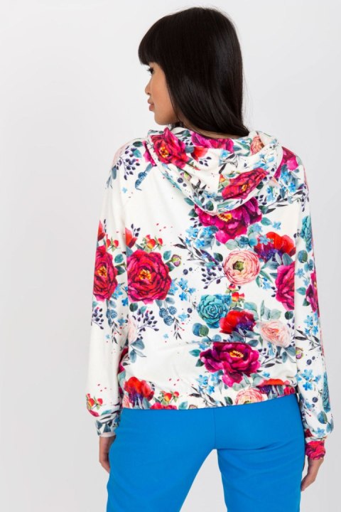 Bluza Damska Model RV-BL-8143.83P White/Red - Rue Paris Rue Paris Bluza Damska Model RV-BL-8143.83P White/Red - Rue Paris Rue Paris