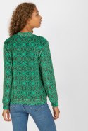 Bluza Damska Model RV-BL-8185.86 Green - Rue Paris Rue Paris Bluza Damska Model RV-BL-8185.86 Green - Rue Paris Rue Paris