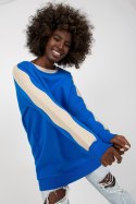 Bluza Damska Model RV-TU-8231.78P Dark Blue - Rue Paris Rue Paris Bluza Damska Model RV-TU-8231.78P Dark Blue - Rue Paris Rue Paris