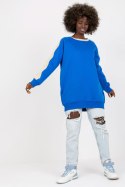 Bluza Damska Model RV-TU-8231.78P Dark Blue - Rue Paris Rue Paris Bluza Damska Model RV-TU-8231.78P Dark Blue - Rue Paris Rue Paris