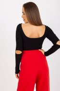 Bluzka Model RV-BZ-8021.23 Black - Rue Paris Rue Paris Bluzka Model RV-BZ-8021.23 Black - Rue Paris Rue Paris