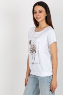 Bluzka Model RV-BZ-8957.77 White - Rue Paris Rue Paris Bluzka Model RV-BZ-8957.77 White - Rue Paris Rue Paris