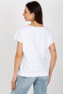 Bluzka Model RV-BZ-8957.77 White - Rue Paris Rue Paris Bluzka Model RV-BZ-8957.77 White - Rue Paris Rue Paris
