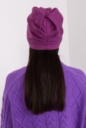 Czapka Model AT-CZ-2325.86 Violet - AT AT Czapka Model AT-CZ-2325.86 Violet - AT AT