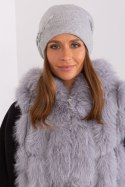 Czapka Model AT-CZ-2329.76 Grey - AT AT Czapka Model AT-CZ-2329.76 Grey - AT AT