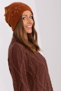 Czapka Model AT-CZ-2329.76 Light Brown - AT AT Czapka Model AT-CZ-2329.76 Light Brown - AT AT