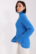 Golf Damski Model AT-SW-2348.93 Blue - AT AT Golf Damski Model AT-SW-2348.93 Blue - AT AT