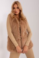 Kamizelka Model AT-KZ-2368.00P Camel - AT AT Kamizelka Model AT-KZ-2368.00P Camel - AT AT