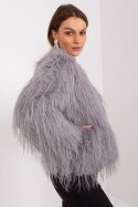 Kurtka Damska Model AT-KR-2359.96P Light Grey - AT AT Kurtka Damska Model AT-KR-2359.96P Light Grey - AT AT