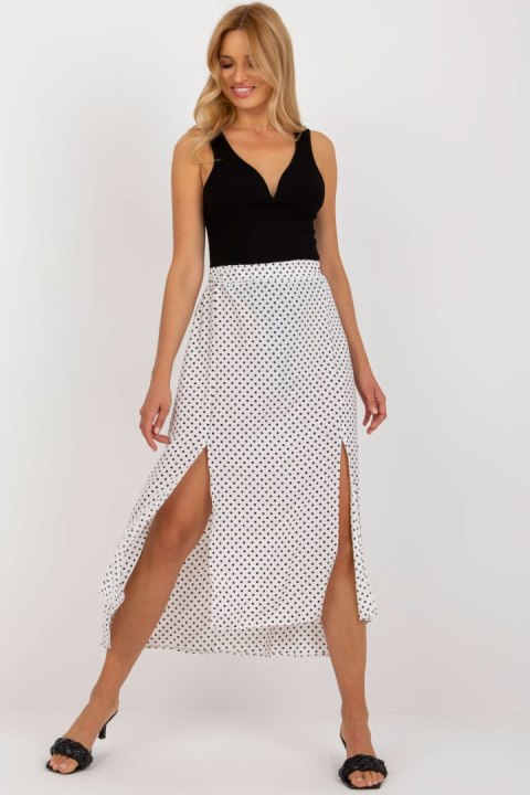 Spódnica Model WN-SD-2205-1.25X White/Navy - Rue Paris Rue Paris Spódnica Model WN-SD-2205-1.25X White/Navy - Rue Paris Rue Paris