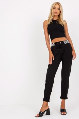 Spodnie Dresowe Model RV-DR-8019.12 Black - Rue Paris Rue Paris