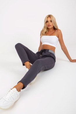 Spodnie Dresowe Model RV-DR-8019.12- Grafit - Rue Paris Rue Paris