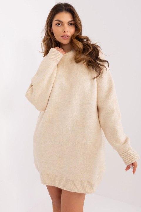 Sukienka Model LC-SK-0568.01P Light Beige - Rue Paris Rue Paris Sukienka Model LC-SK-0568.01P Light Beige - Rue Paris Rue Paris