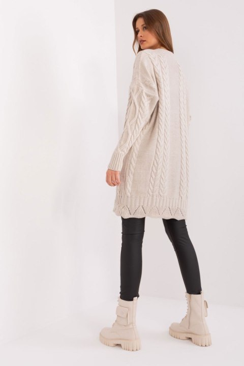 Sukienka Model LC-SK-8012-2.25P Light Beige - Rue Paris Rue Paris Sukienka Model LC-SK-8012-2.25P Light Beige - Rue Paris Rue Paris