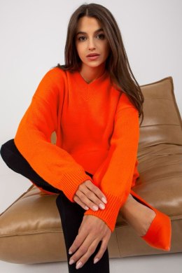 Sukienka Model LC-SW-0341.38P Orange - Rue Paris Rue Paris