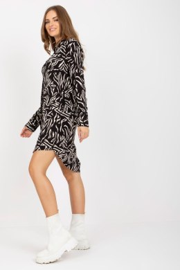 Sukienka Model TO-SK-1103-18.17 Black/White - Rue Paris Rue Paris