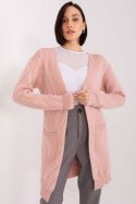 Sweter Kardigan Model AT-SW-234501.00P Light Pink - AT AT Sweter Kardigan Model AT-SW-234501.00P Light Pink - AT AT