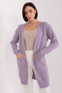 Sweter Kardigan Model AT-SW-234501.00P Light Violet - AT AT Sweter Kardigan Model AT-SW-234501.00P Light Violet - AT AT