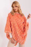 Sweter Ponczo Model AT-PN-2347.16 Orange - AT AT Sweter Ponczo Model AT-PN-2347.16 Orange - AT AT