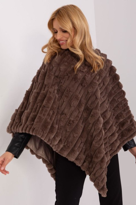 Sweter Ponczo Model AT-PN-2347.68 Brown - AT AT Sweter Ponczo Model AT-PN-2347.68 Brown - AT AT