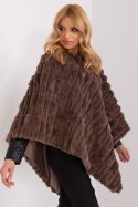 Sweter Ponczo Model AT-PN-2347.68 Brown - AT AT Sweter Ponczo Model AT-PN-2347.68 Brown - AT AT