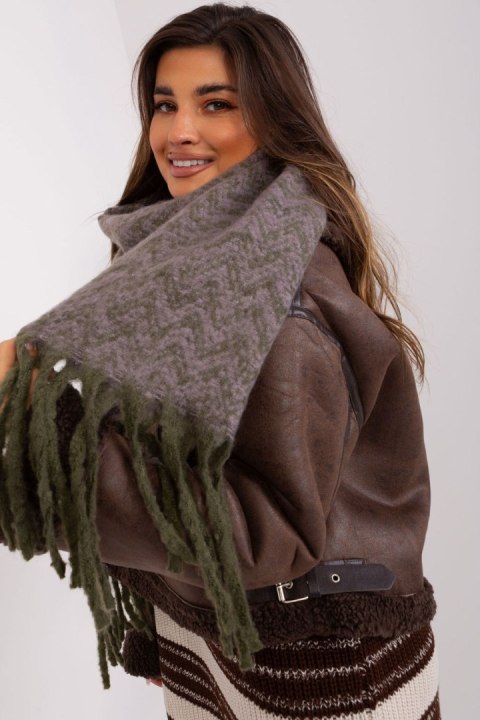 Szalik Model AT-SZ-23125.75 Khaki - AT AT Szalik Model AT-SZ-23125.75 Khaki - AT AT