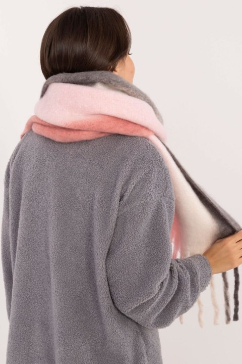 Szalik Model AT-SZ-2320.50 Grey/Pink - AT AT Szalik Model AT-SZ-2320.50 Grey/Pink - AT AT