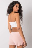 Szorty Damskie Model RV-SN-6628.95 Light Pink - Rue Paris Rue Paris Szorty Damskie Model RV-SN-6628.95 Light Pink - Rue Paris Rue Paris