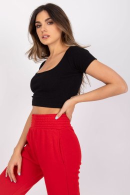 T-shirt Damski Model RV-TS-7538.12P Black - Rue Paris Rue Paris