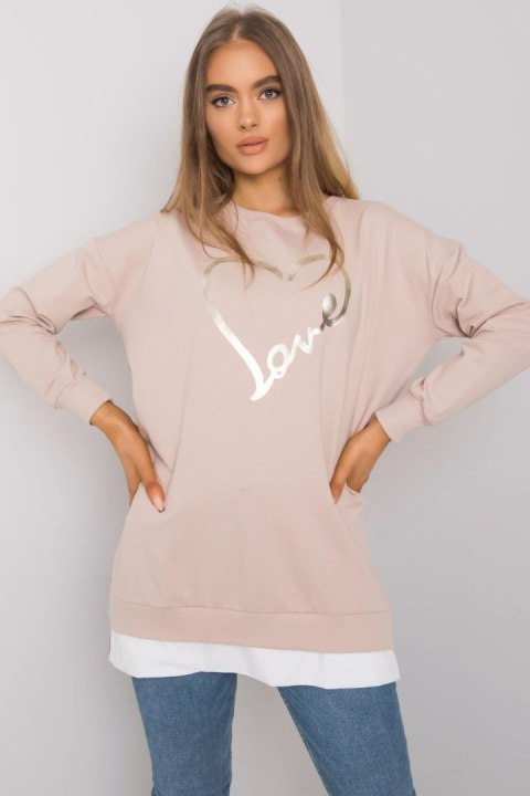 Tunika Model RV-TU-7258.40P Beige - Rue Paris Rue Paris