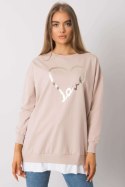 Tunika Model RV-TU-7258.40P Beige - Rue Paris Rue Paris