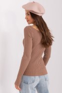 Beret Model AT-CZ-231305.82P Beige - AT AT Beret Model AT-CZ-231305.82P Beige - AT AT