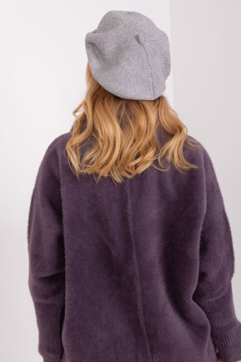 Beret Model AT-CZ-231305.91P Grey - AT AT Beret Model AT-CZ-231305.91P Grey - AT AT