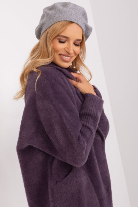 Beret Model AT-CZ-231305.91P Grey - AT AT Beret Model AT-CZ-231305.91P Grey - AT AT