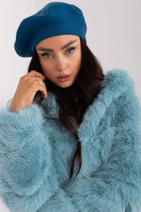 Beret Model AT-CZ-231305.91P Morski - AT AT Beret Model AT-CZ-231305.91P Morski - AT AT