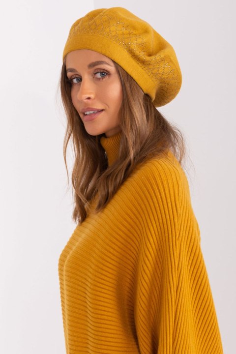Beret Model AT-CZ-231605.21P Dark Yellow - AT AT Beret Model AT-CZ-231605.21P Dark Yellow - AT AT
