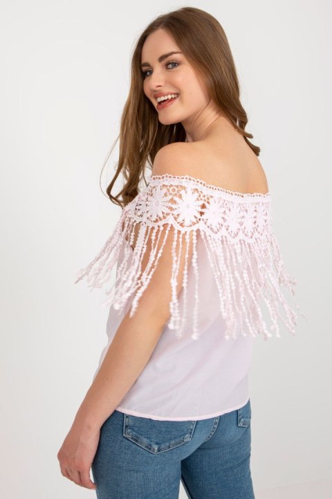 Bluzka Model AT-BZ-1801.87 Light Pink - AT AT Bluzka Model AT-BZ-1801.87 Light Pink - AT AT