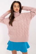 Golf Damski Model AT-SW-23445.00 Light Pink - AT AT Golf Damski Model AT-SW-23445.00 Light Pink - AT AT
