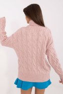 Golf Damski Model AT-SW-23445.00 Light Pink - AT AT Golf Damski Model AT-SW-23445.00 Light Pink - AT AT