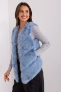 Kamizelka Model AT-KZ-2349.00P Blue - AT AT Kamizelka Model AT-KZ-2349.00P Blue - AT AT