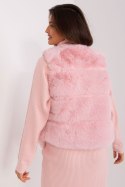 Kamizelka Model AT-KZ-2349.00P Light Pink - AT AT Kamizelka Model AT-KZ-2349.00P Light Pink - AT AT