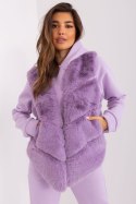 Kamizelka Model AT-KZ-2349.00P Light Violet - AT AT Kamizelka Model AT-KZ-2349.00P Light Violet - AT AT
