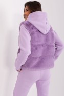 Kamizelka Model AT-KZ-2349.00P Light Violet - AT AT Kamizelka Model AT-KZ-2349.00P Light Violet - AT AT