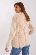 Kamizelka Model AT-KZ-2375.00P Beige - AT AT Kamizelka Model AT-KZ-2375.00P Beige - AT AT