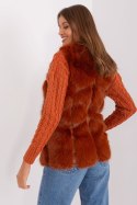 Kamizelka Model AT-KZ-2375.00P Dark Orange - AT AT Kamizelka Model AT-KZ-2375.00P Dark Orange - AT AT