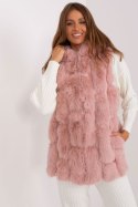 Kamizelka Model AT-KZ-2379.96P Light Pink - AT AT Kamizelka Model AT-KZ-2379.96P Light Pink - AT AT