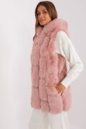 Kamizelka Model AT-KZ-2379.96P Light Pink - AT AT Kamizelka Model AT-KZ-2379.96P Light Pink - AT AT
