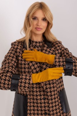 Rękawiczki Model AT-RK-2370.99 Dark Yellow - AT AT
