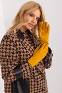 Rękawiczki Model AT-RK-2370.99 Dark Yellow - AT AT Rękawiczki Model AT-RK-2370.99 Dark Yellow - AT AT